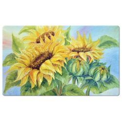 Americo Home Eversoft 18 in. W X 30 in. L Multi-Color Sunflower Anti-Fatigue Mat