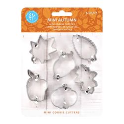 R&M International Silver Steel Cookie Cutter Set