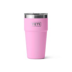 YETI Rambler 20 oz Power Pink BPA Free Stackable Tumbler with MagSlider Lid