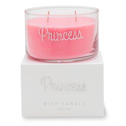 Primal Elements Pink/Silver Princess Scent 2 Wick Candle/Gift Box
