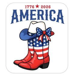 Fan Creations America 250 Cowboy Sticker Vinyl 1 pk