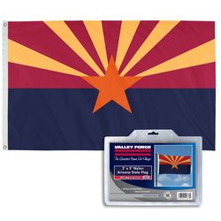 Valley Forge Arizona State State Flag 0 in. H X 3 ft. W X 5 ft. L