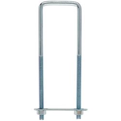 Hampton 5/16 in. X 2 in. W X 6-3/4 in. L Coarse Zinc-Plated Steel Square Bend U Bolt