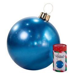 Holiball Frosted Blue 30 in. Inflatable
