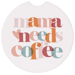 Sincere Surrounding Mama Coffee Coaster Ceramic 1 pk