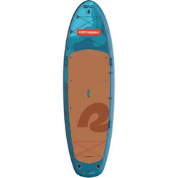 Retrospec Weekender Crew PVC Inflatable Aegean Tide Paddleboard 8 in. H X 42 in. W X 12 ft. L