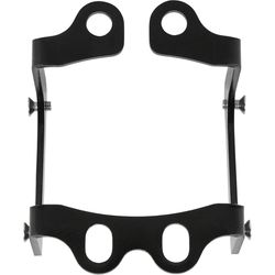 Retrospec Aluminum Bike Bottle Cage Mounting Bracket Black