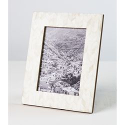 Matr Boomie Artemis Pearl Bone Picture Frame 5x7 in.