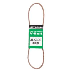 Mitsuboshi Super KB 3LK320 V-Belt 0.38 in. W X 32 in. L For Snow Blowers