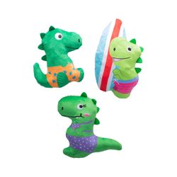 Pet Shop by Fringe Studio For Dog Assorted Rawr-ing Summer Dog Toy 1 pk