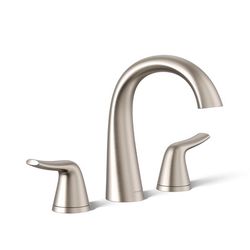 Sterling Endusk Vibrant Brushed Nickel Transitional Widespread Bathroom Sink Faucet 8 in.