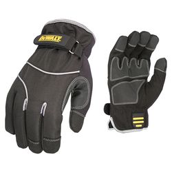 DeWalt L PVC Cold Weather Black Gloves