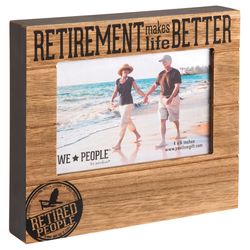 Pavilion We People Natural Black/Brown MDF Picture Frame 4 x 6 in.