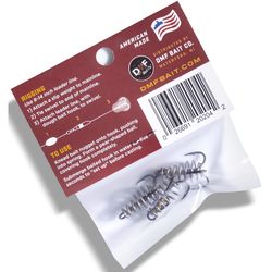 DMF Bait Treble Spring Hook 4 oz Fishing Bait