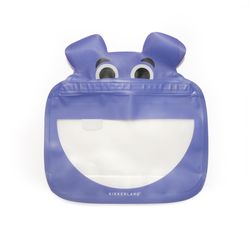 Kikkerland Hippo Purple Storage Bag