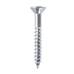 HILLMAN No. 8 Ga. X 1-1/4 in. L Phillips Zinc-Plated Coarse Wood Screws 100 pk