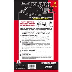 Summit BlackOut Non-Toxic Glue Pad Glue Pad For Mice and Rats 1 each 2 pk