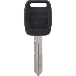 HILLMAN Traditional Key Automotive Key Blank Double For GM Black/Silver