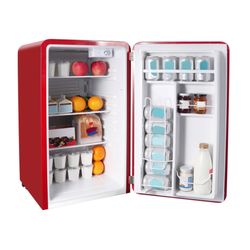 Magic Chef 3.2 ft³ Plastic Mini Refrigerator 90 W