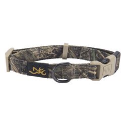 Browning Classic Webbing Realtree Camo Dog Collar and Leash Medium
