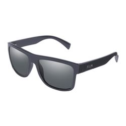 Huk Clinch Sunglasses Unisex Matte Black Frame Gray Lens Polarized