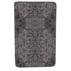 Southern Oaks Floor Protection 2 ft. W X 3 ft. L Vinyl Gray