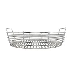 Kick Ash Basket Stainless Steel Charcoal Basket 4.25 in. W For Big Green Egg