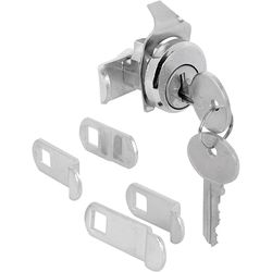 Prime-Line Nickel Steel Counter Clockwise Mailbox Lock For Cutler Federal 2