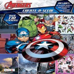 Bendon Marvel Avengers Sticker Activity Book Multicolored