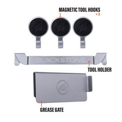 Blackstone Gray Griddle Tool Holder 5 pc