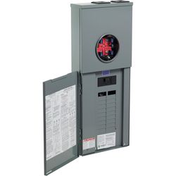 Square D Homeline 200 amps 240 V 20 space 40 circuits Surface Mount Main Breaker Load Center