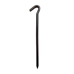 Coghlan's Black Tent Stakes 12.5 in. H X 0.45 in. W X 0.45 in. L 1 each