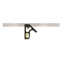 Johnson 16 in. L X 4-3/4 in. H Stainless Steel Combination Square