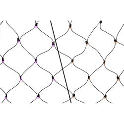 Celebrations Orange/Purple 100 ct LED Net Lights