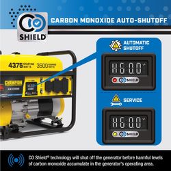 Champion 3500 W Portable Generator