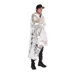 Coghlan's Silver Survival Blanket 6.000 in. H X 52-1/2 in. W X 82-1/2 in. L 1 pk
