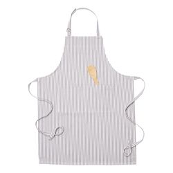KAF Home Pewter Cotton Apron