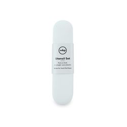 W&P Mint Silicone/Stainless Steel Utensil Set