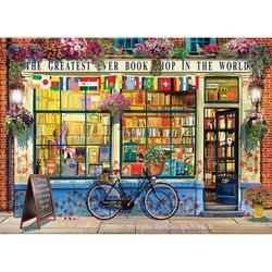 Eurographics The Greatest Ever Book Shop Jigsaw Puzzles Multicolored 1000 pc