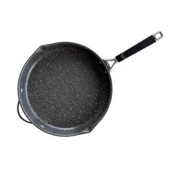 Nordic Ware Aluminized Steel Skillet 12 in. Gray