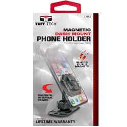 Tuff Tech Black Universal Cell Phone Holder For All Mobile Devices
