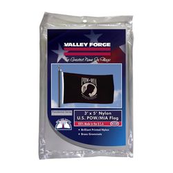 Valley Forge POW-Mia Military Flag 3 ft. W X 5 ft. L