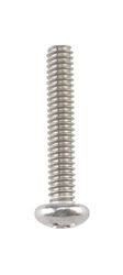 HILLMAN No. 1/4-20 Ga. X 1-1/2 in. L Phillips Flat Head Stainless Steel Machine Screws 100 pk
