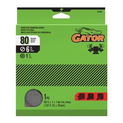 Gator 6 in. D X 1 in. X 1 in. thick Grinding Wheel 1 pc