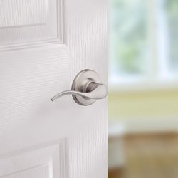 Kwikset Balboa Traditional Satin Nickel Passage Lever