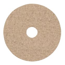 Gator 17 in. D Non-Woven Natural/Polyester Fiber Floor Pad Disc Tan