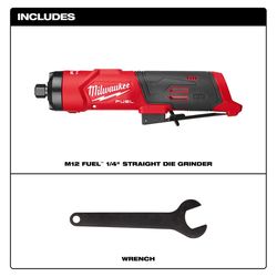 Milwaukee M12 FUEL Brushless Cordless 1/4 in. Die Grinder Tool Only