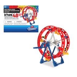 K'Nex Mini Classics Mini Ferris Wheel Building Set Multicolored 48 pc