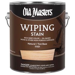 Old Masters Semi-Transparent Natural Oil-Based Wiping Stain 1 gal