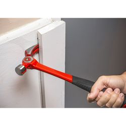 Crescent 18 oz Smooth Face Indexing Claw Hammer 7 in. Steel Handle
